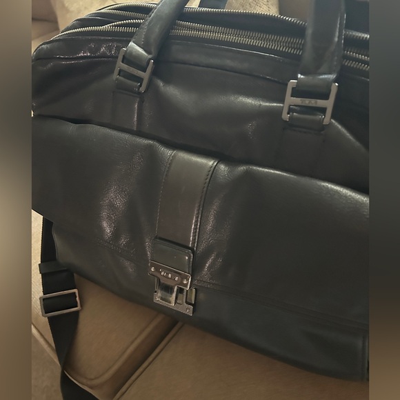 Tumi Leather Laptop Briefcase Beacon Hill Bag. Black Quality Leather. - Picture 7 of 16